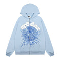 Sp5der Spiderweb Graphic Zip Hoodie